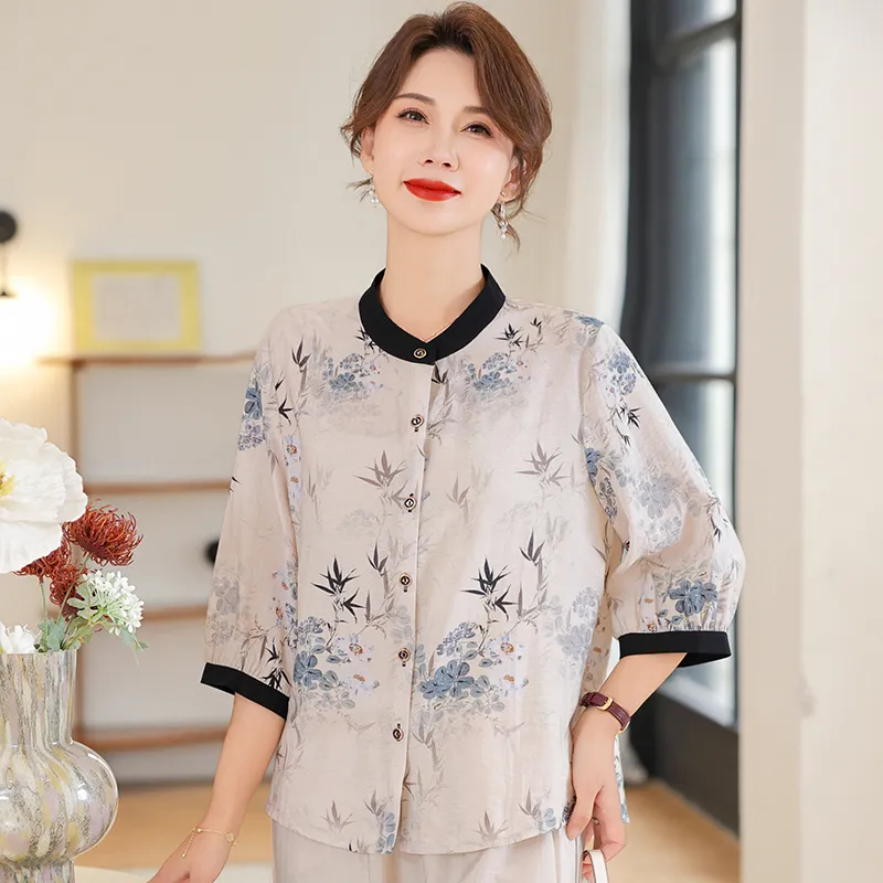 PIERRE CARDIN Chiffon Shirt Women's-2