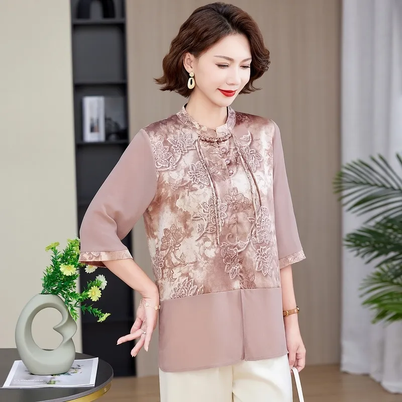 PIERRE CARDIN Chiffon Shirt Women's-3