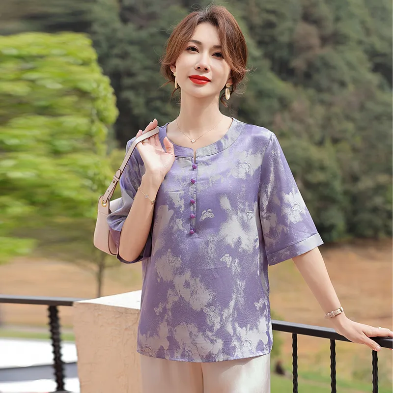 PIERRE CARDIN Chiffon Shirt Women's-4