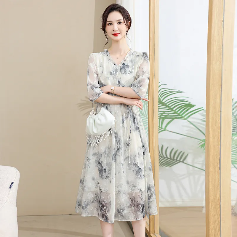 PIERRE CARDIN Short Sleeved Dress Women's-20