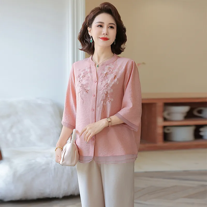 PIERRE CARDIN Chiffon Shirt Women's-3