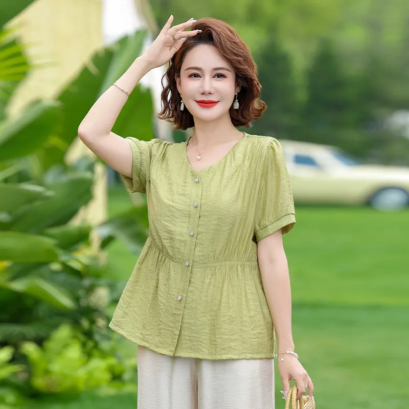 PIERRE CARDIN Chiffon Shirt Women's-1