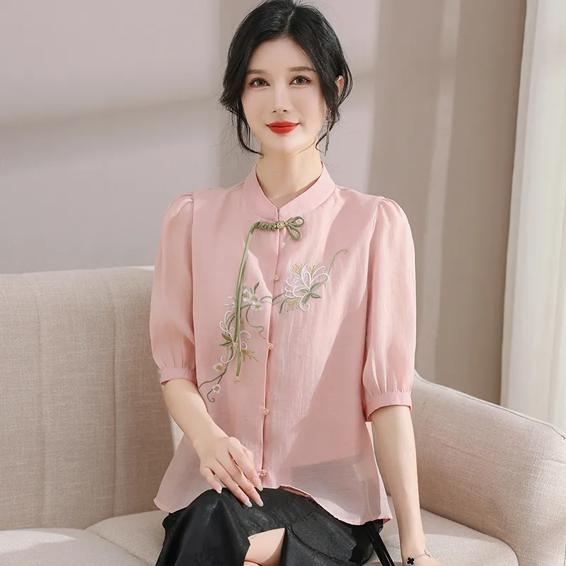 PIERRE CARDIN Chiffon Shirt Women's-2