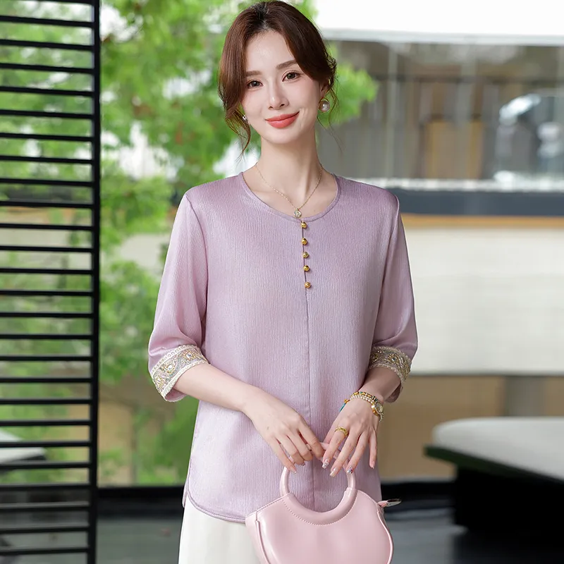 PIERRE CARDIN Chiffon Shirt Women's-6