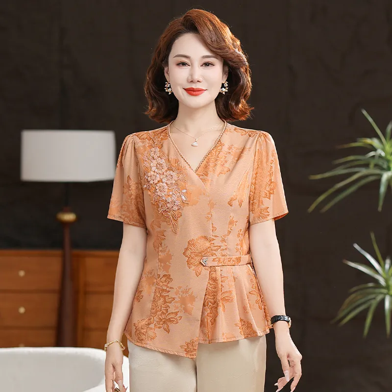 PIERRE CARDIN Chiffon Shirt Women's-1