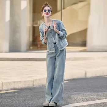 PIERRE CARDIN Casual Suit Women's Blue