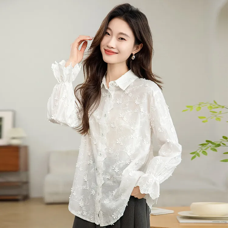 PIERRE CARDIN Shirt Women's White-1