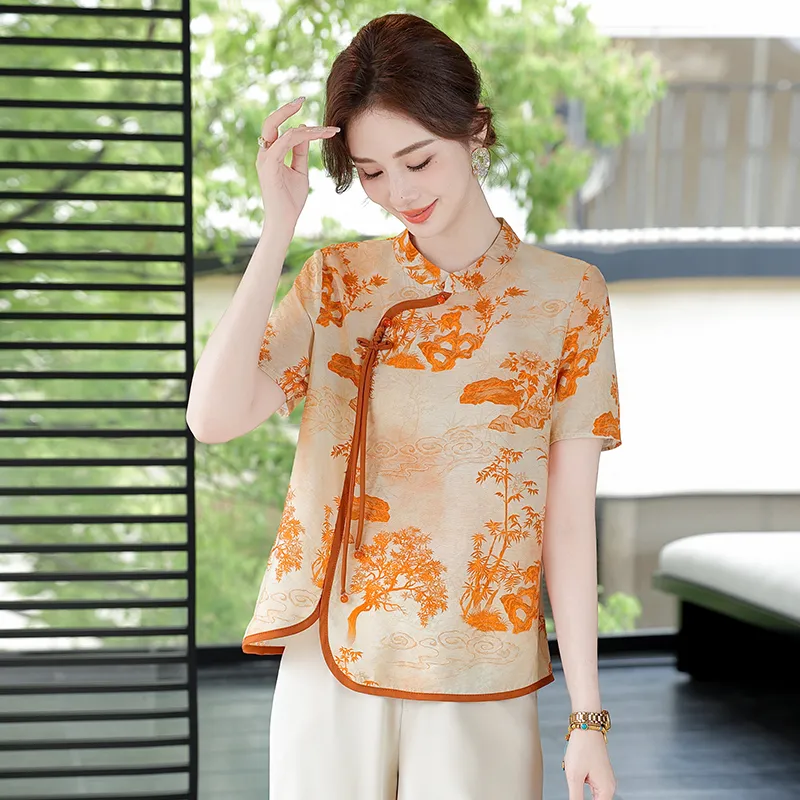 PIERRE CARDIN Chiffon Shirt Women's-2