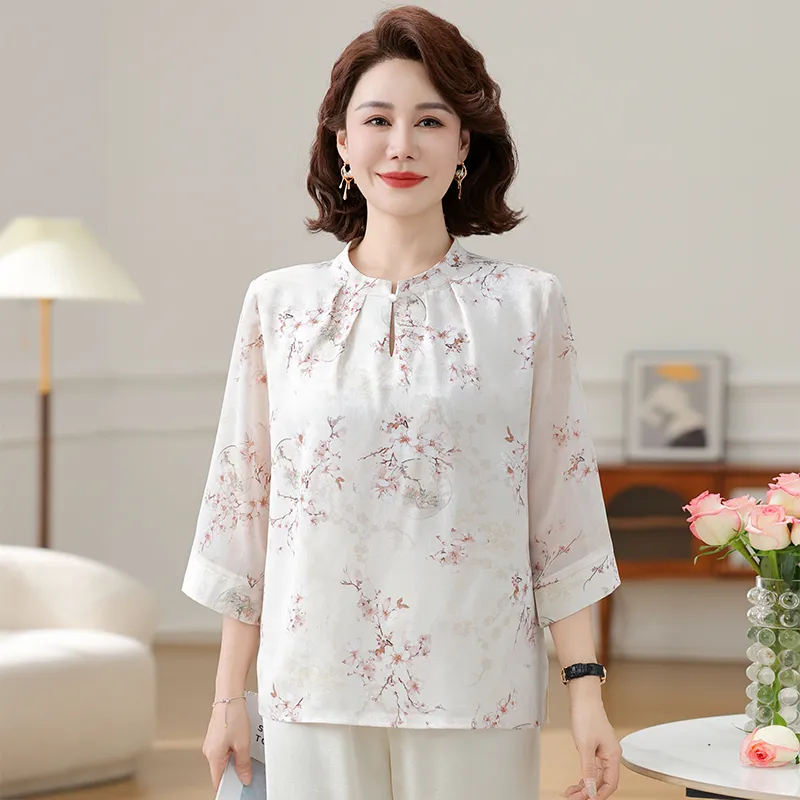 PIERRE CARDIN Chiffon Shirt Women's-3
