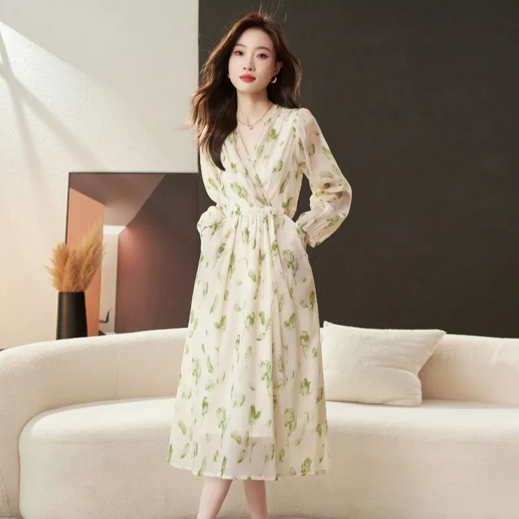 PIERRE CARDIN Long-Sleeved Dresses Women's-5