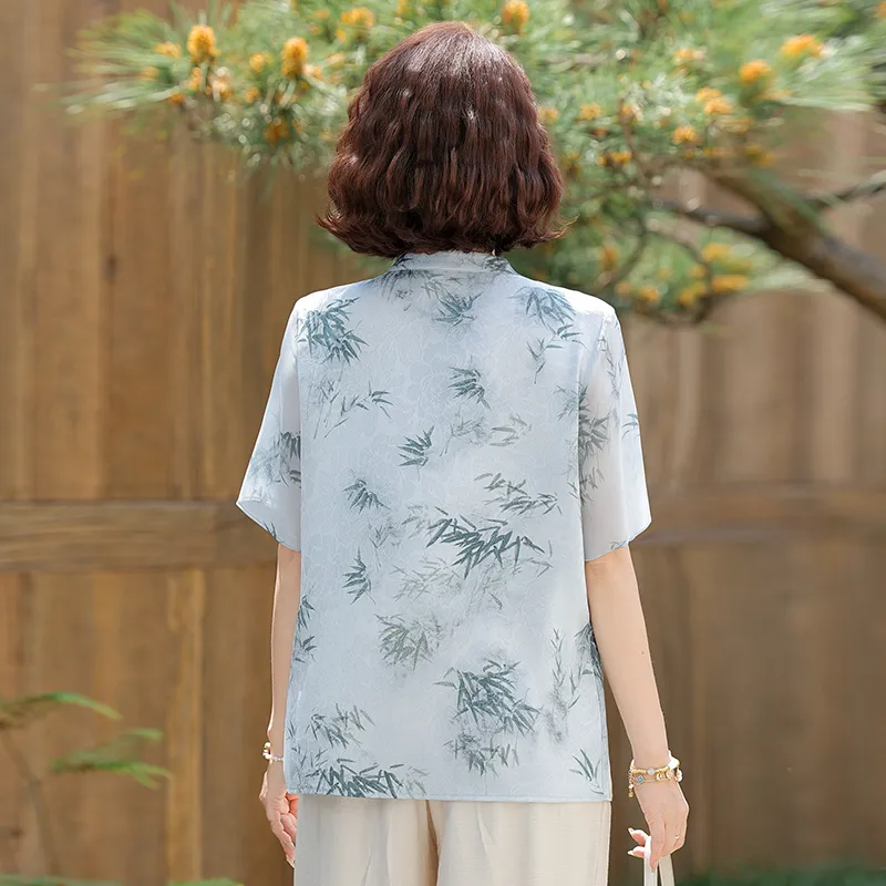 PIERRE CARDIN Chiffon Shirt Women's-9