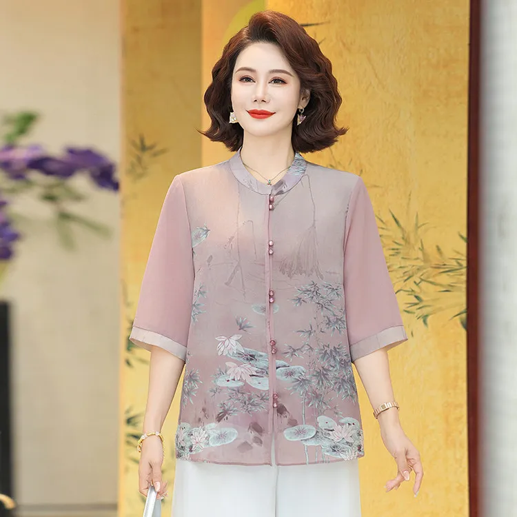 PIERRE CARDIN Chiffon Shirt Women's-1