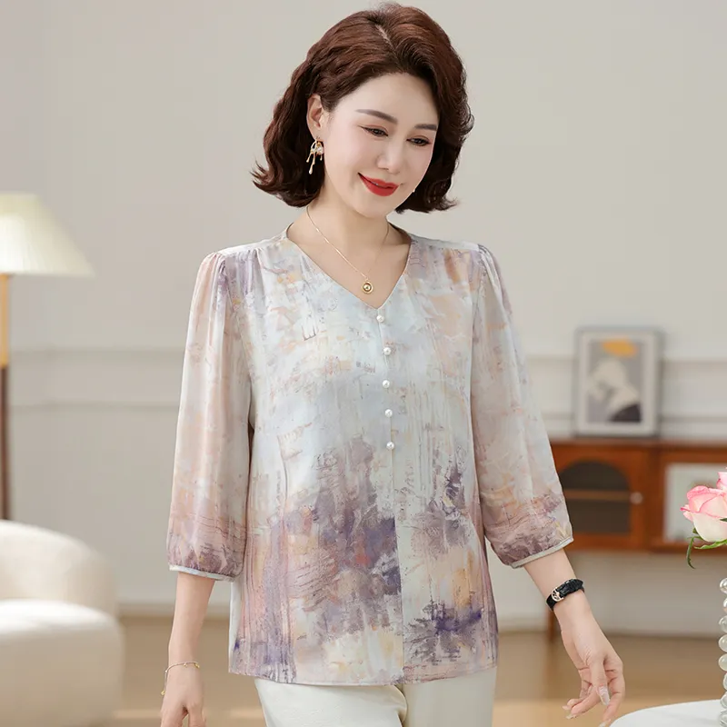 PIERRE CARDIN Chiffon Shirt Women's-2