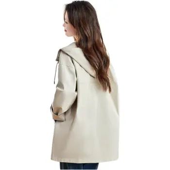 PIERRE CARDIN Trench Coat Women's Beige Apricot