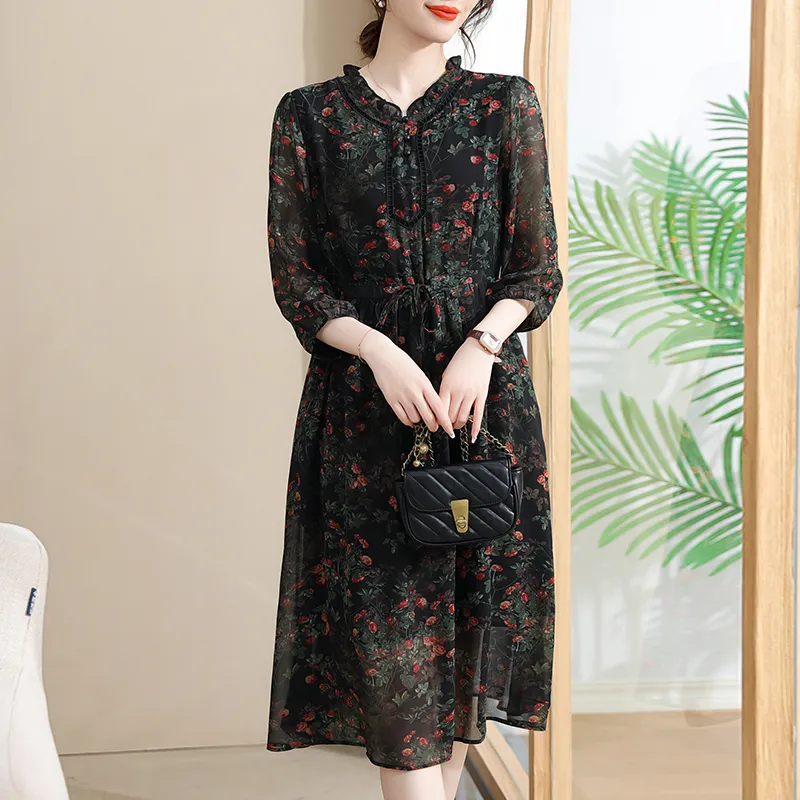 PIERRE CARDIN Long Sleeved Dress Women's-4