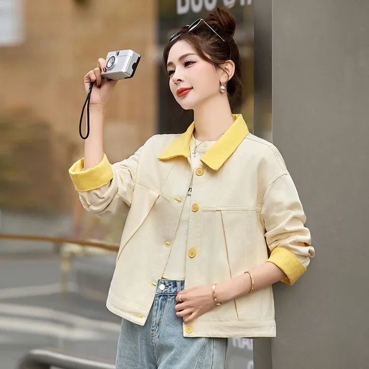 PIERRE CARDIN Denim Jackets Women's-5