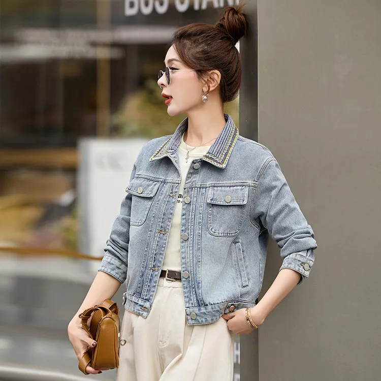PIERRE CARDIN Top Women's Denim Blue-4