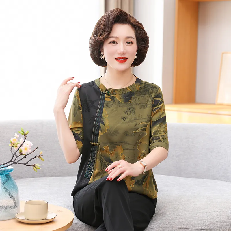 PIERRE CARDIN Chiffon Shirt Women's-1
