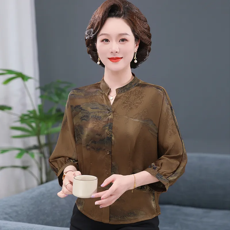 PIERRE CARDIN Chiffon Shirt Women's-5