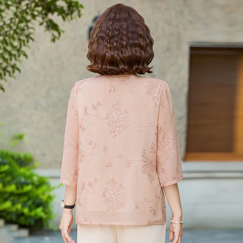 PIERRE CARDIN Chiffon Shirt Women's-1