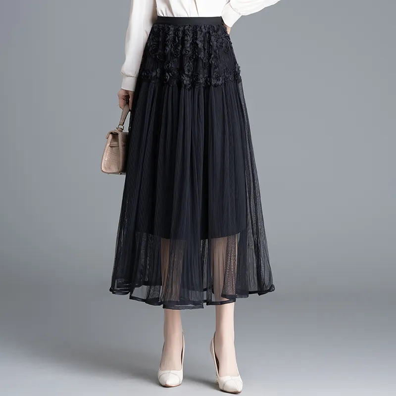PIERRE CARDIN Casual Long Skirt Women's-2