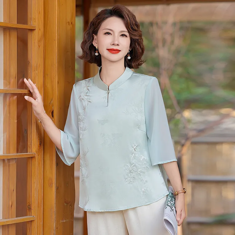 PIERRE CARDIN Chiffon Shirt Women's-2