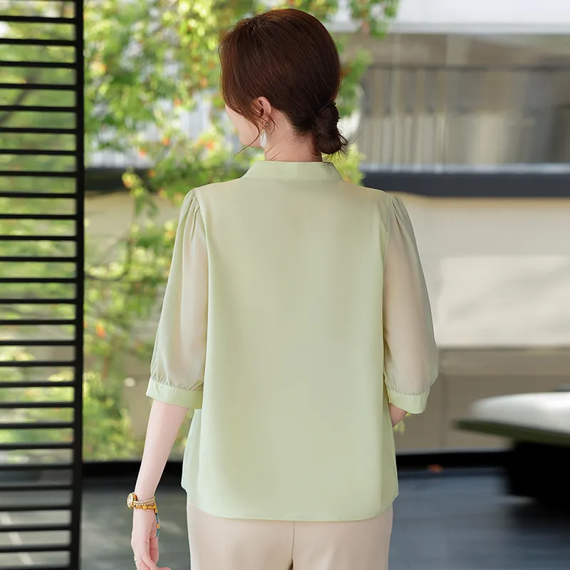 PIERRE CARDIN Chiffon Shirt Women's-7