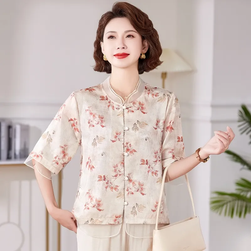 PIERRE CARDIN Chiffon Shirt Women's-3