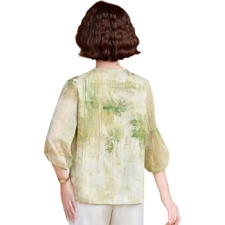 PIERRE CARDIN Chiffon Shirt Women's-8