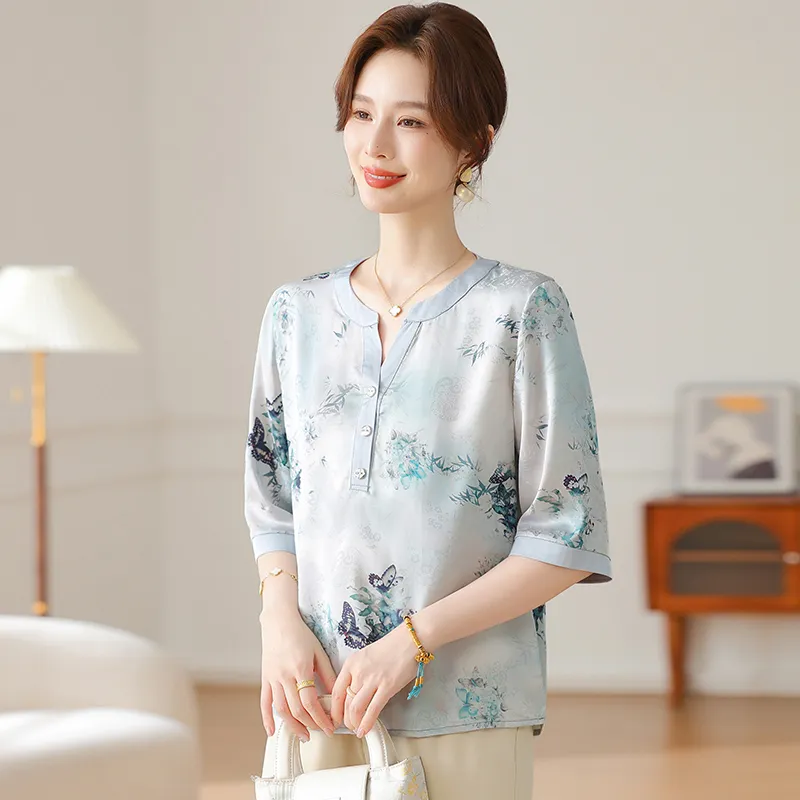 PIERRE CARDIN Chiffon Shirt Women's-1