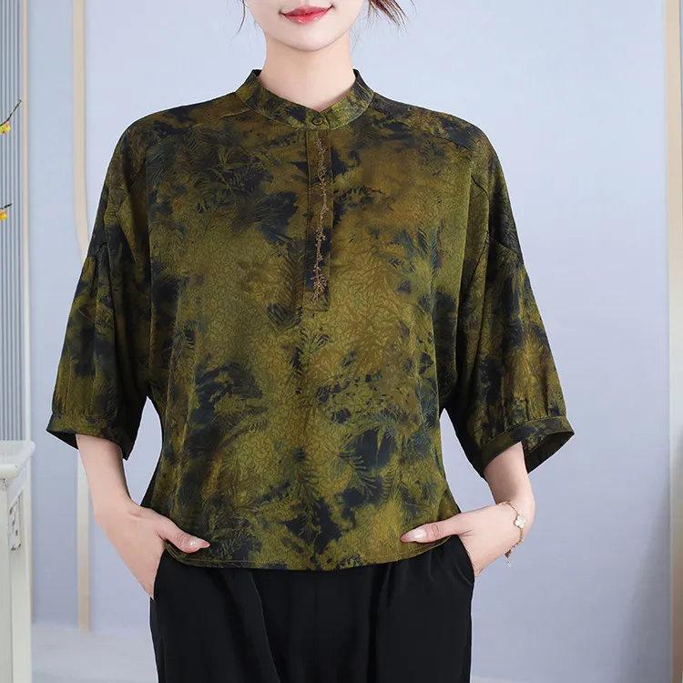 PIERRE CARDIN Chiffon Shirt Women's-3