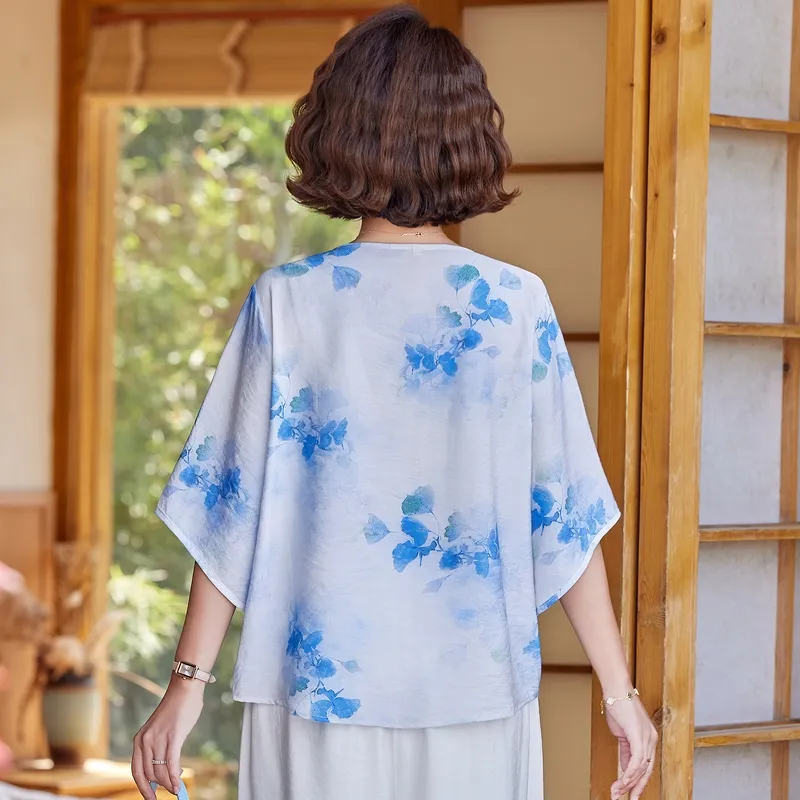 PIERRE CARDIN Chiffon Shirt Women's-11