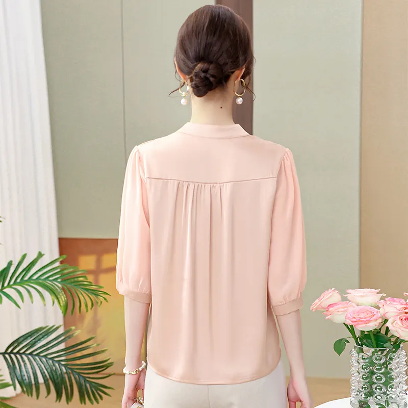 PIERRE CARDIN Chiffon Shirt Women's-5