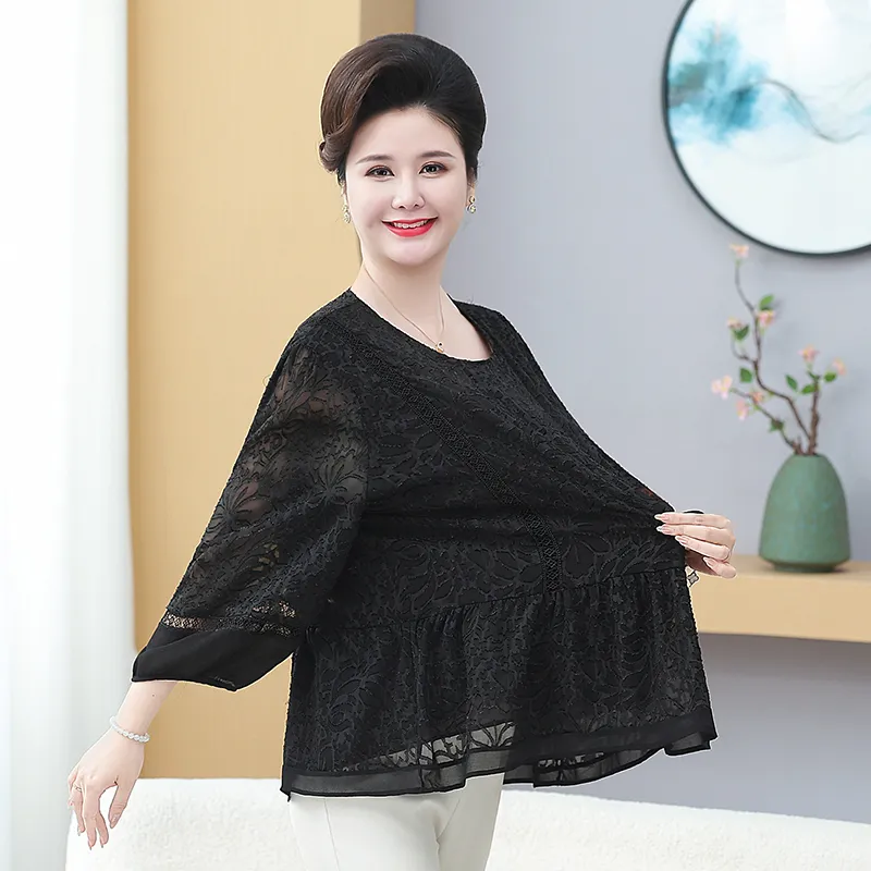PIERRE CARDIN Chiffon Shirt Women's-7