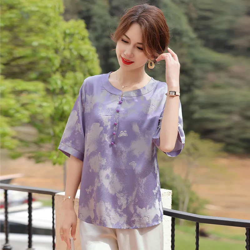 PIERRE CARDIN Chiffon Shirt Women's-3