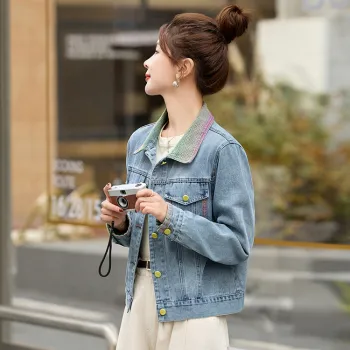 PIERRE CARDIN Top Women's Denim Blue