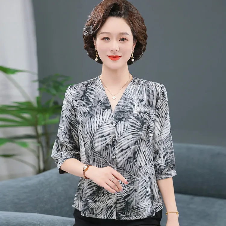 PIERRE CARDIN Chiffon Shirt Women's-1