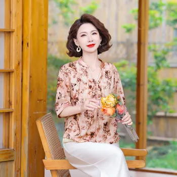 PIERRE CARDIN Chiffon Shirt Women's