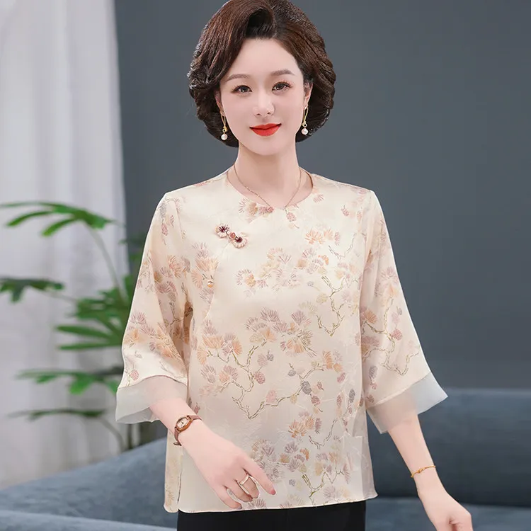 PIERRE CARDIN Chiffon Shirt Women's-2