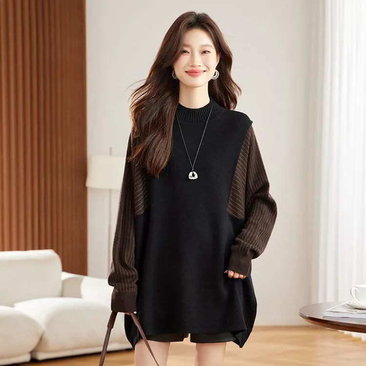 PIERRE CARDIN Knitwear Women's Black Coffee-5