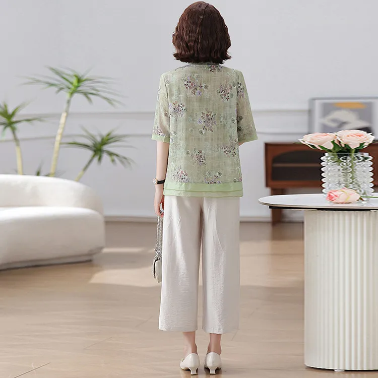 PIERRE CARDIN Chiffon Shirt Women's-6