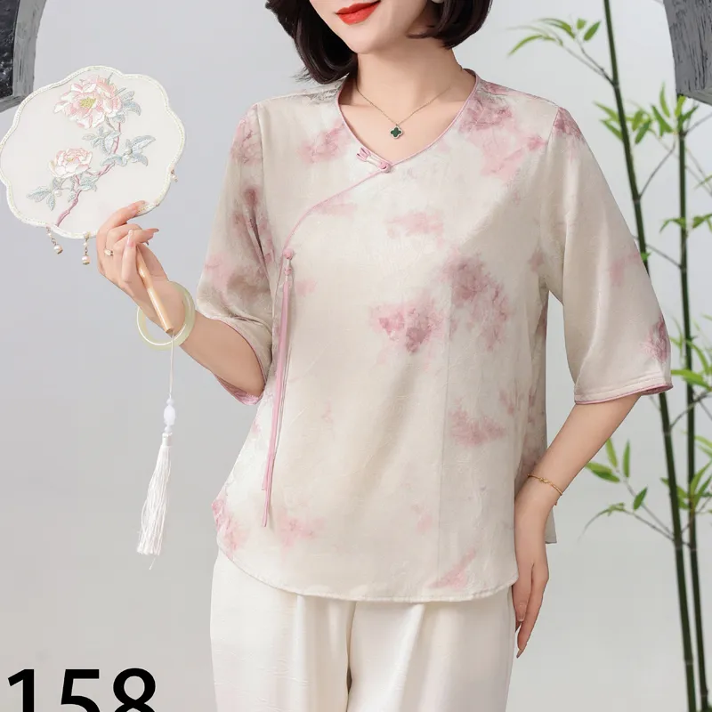 PIERRE CARDIN Chiffon Shirt Women's-3