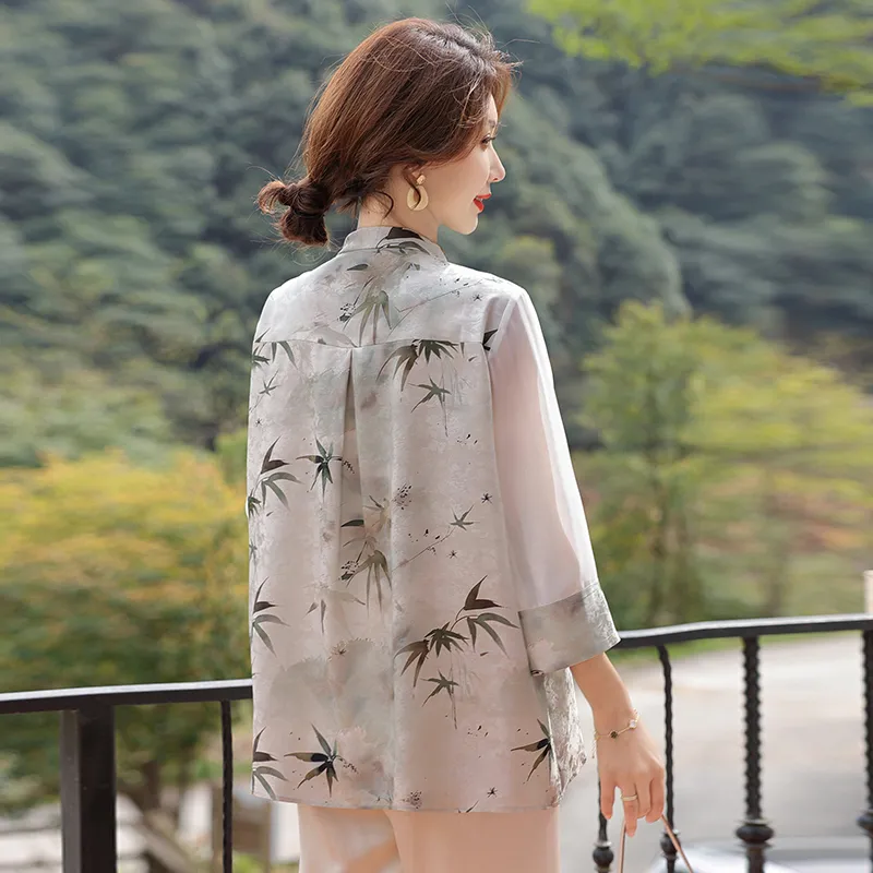 PIERRE CARDIN Chiffon Shirt Women's-1
