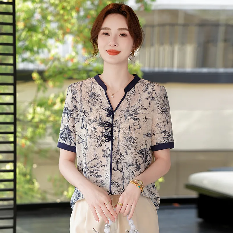 PIERRE CARDIN Chiffon Shirt Women's-6
