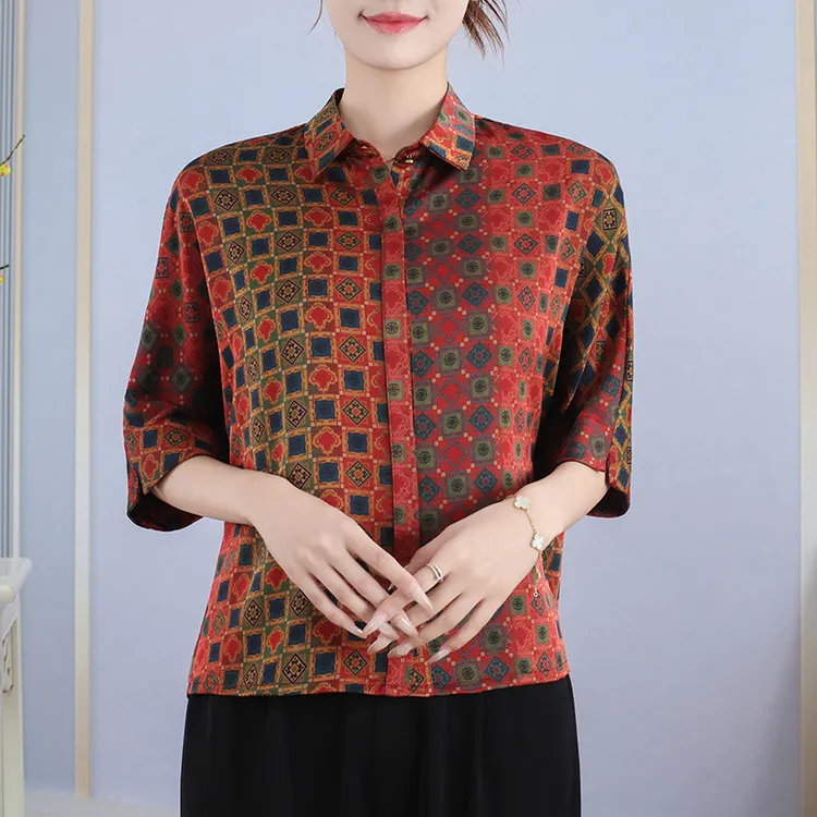PIERRE CARDIN Chiffon Shirt Women's-5