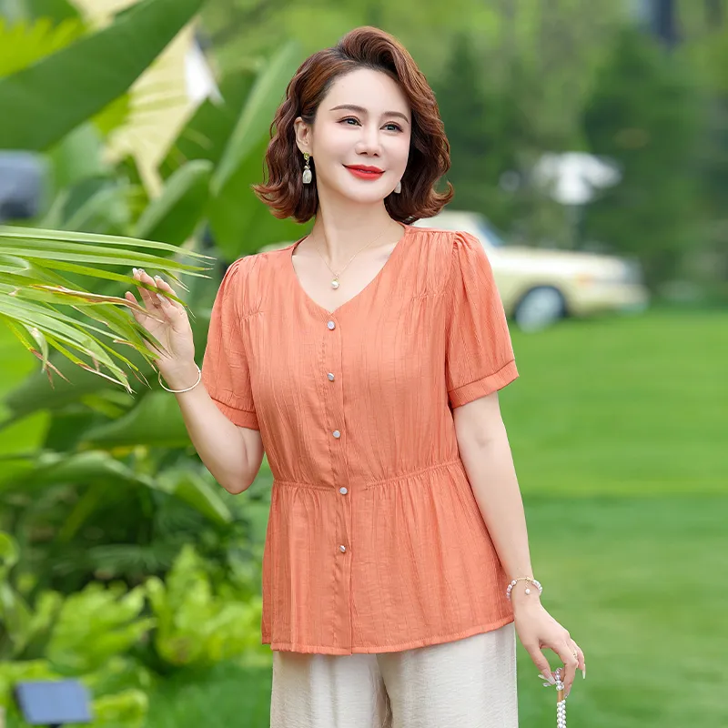 PIERRE CARDIN Chiffon Shirt Women's-5
