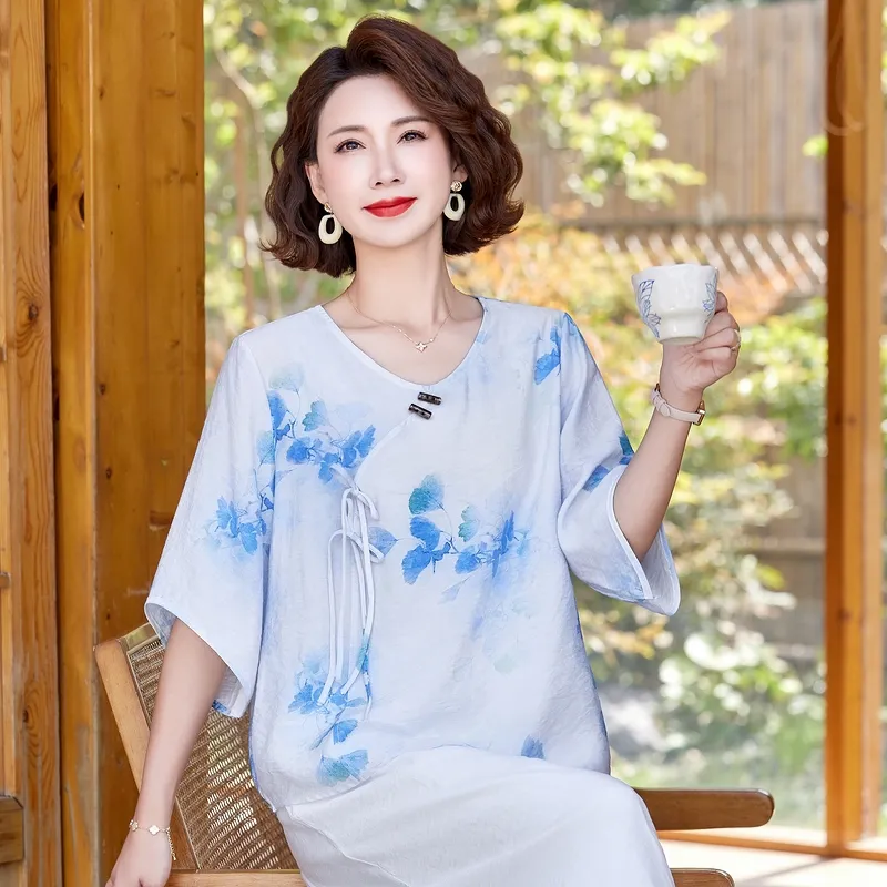 PIERRE CARDIN Chiffon Shirt Women's-10