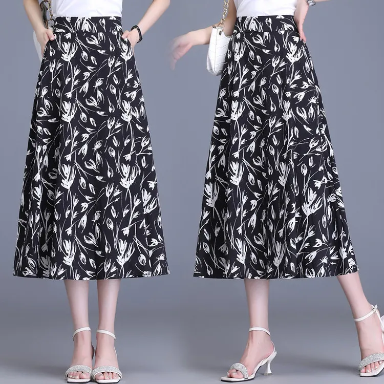 PIERRE CARDIN Casual Long Skirts Women's-5