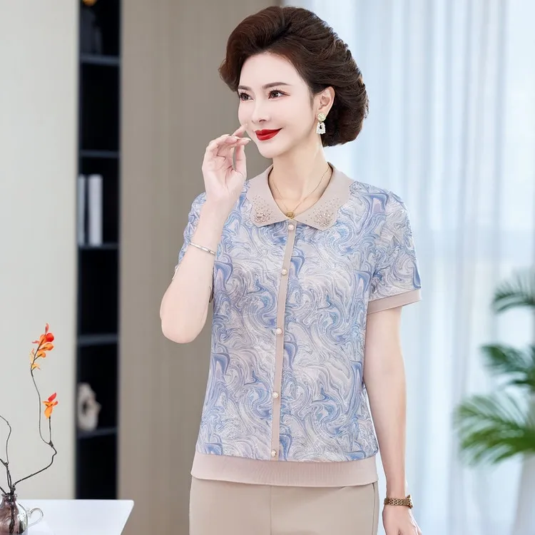 PIERRE CARDIN Chiffon Shirt Women's-1