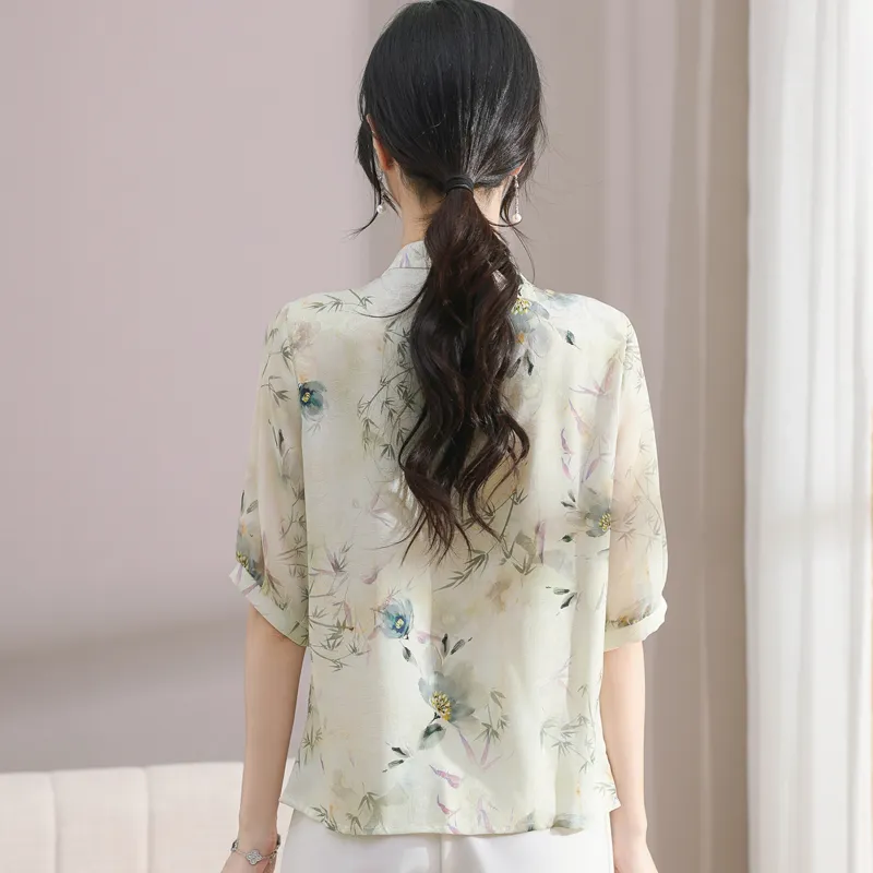 PIERRE CARDIN Chiffon Shirt Women's-0